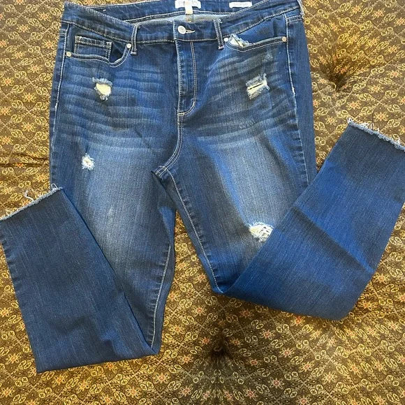 Sofia by Sofia Vergara Blue Skinny Jeans - Picture 4 of 10